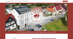 Desktop Screenshot of ferienwohnung-elbsandstein.de